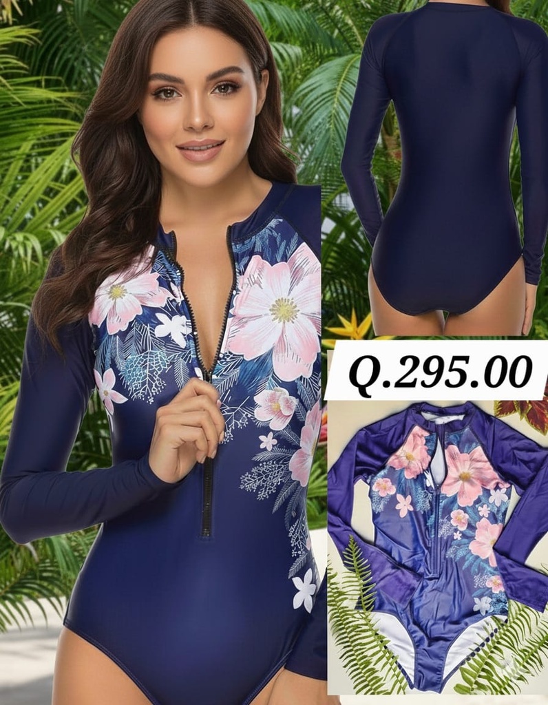 Traje de baño Zafiro floral